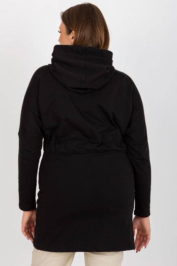 Černá dlouhá mikina s... 2