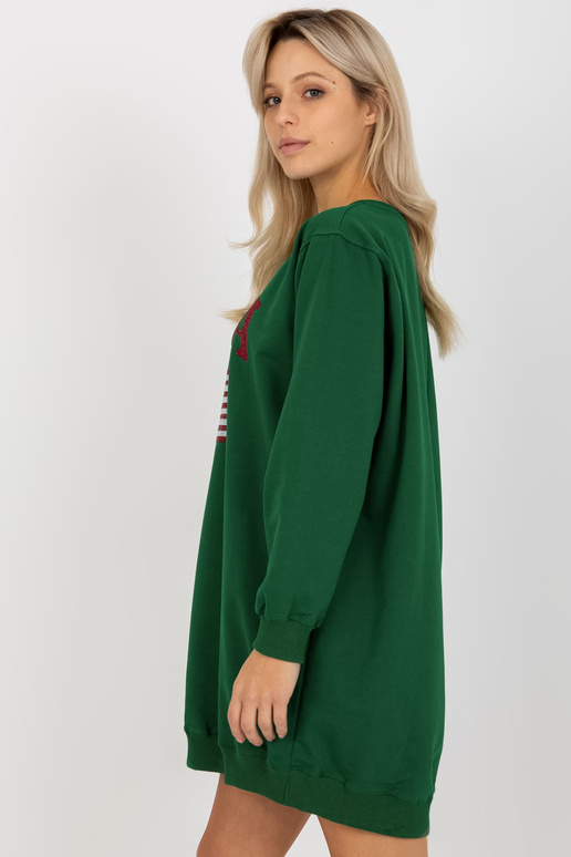 Bluza VI-BL-3192.23P TMAVĚ ZELENÁ