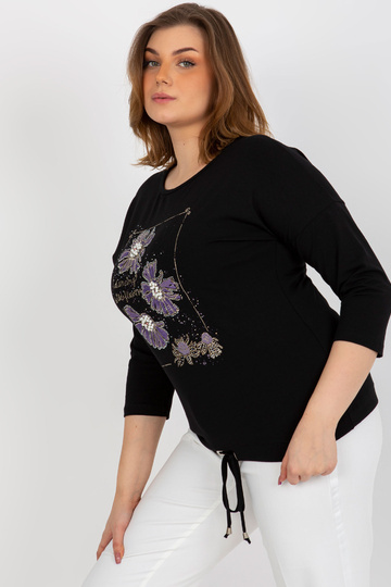 Černá dámská halenka velké...