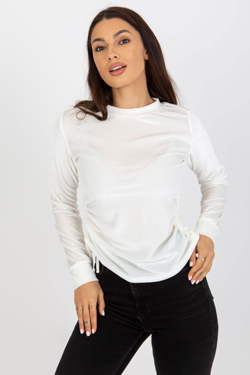 Ecru kuře Damenbluse aus...