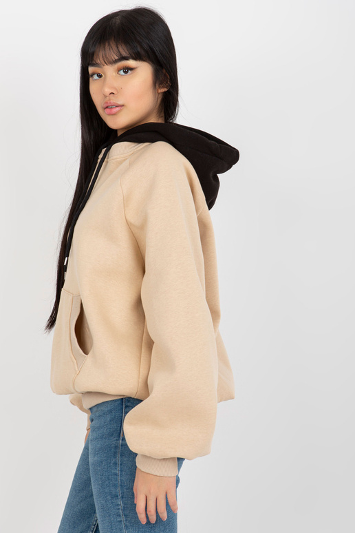 Béžovo-černá mikina základního... Béžovo-černá mikina základního...