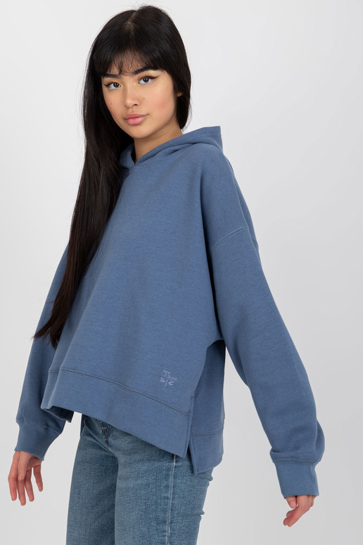 MODRÁ MIKINA CASUAL MAYFLIES S MIKINOU