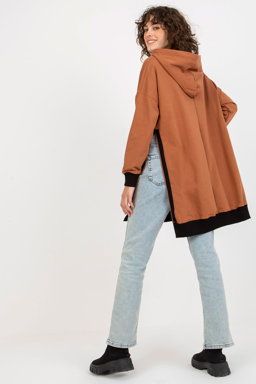 Bluza VI-BL-327,70P SVĚTLE HNĚDÁ