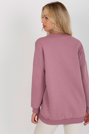 Špinavě růžová basic mikina... 2