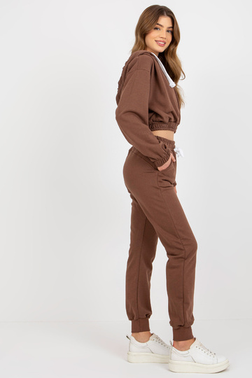 Hnědá dámská mikina...