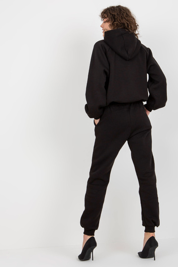 Černá dvoudílná mikina set...