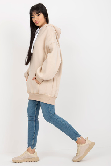 Béžová mikina dlouhá mikina...