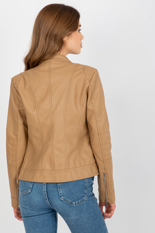 Lehká motorkářská bunda z ekokůže z...