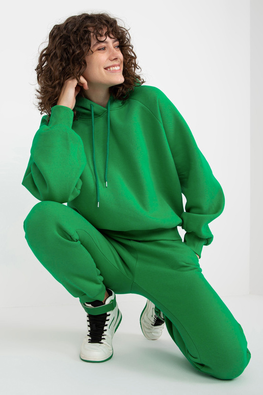 Zelený mikinový set basic s mikinou s... Zelený mikinový set basic s mikinou s...
