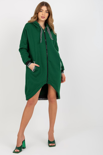 Tmavě zelená Mayar dlouhá...