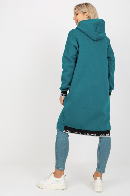 Dlouhá mořská mikina Mayar s kapucí