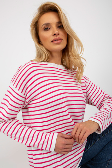 Bílo-růžový dámský klasický...