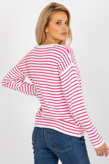 Bílo-růžový dámský klasický... 2