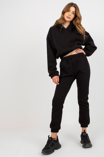 Černá dámská mikina s...