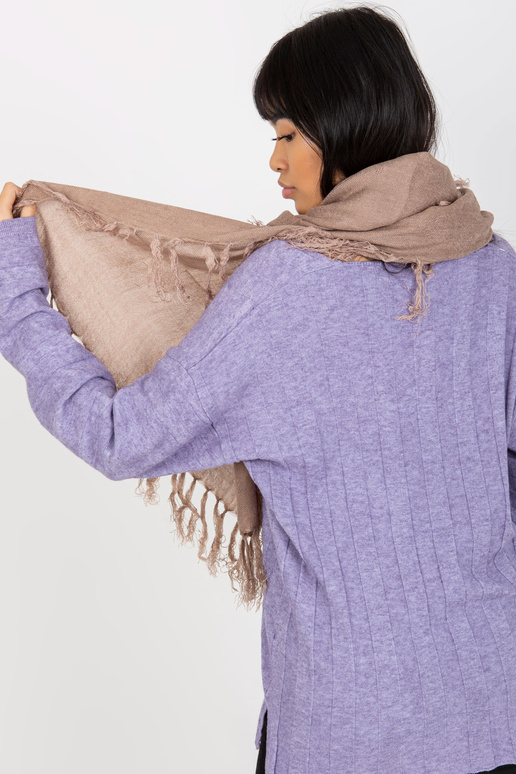 Šátek-AT-SZ-1285.65P-tmavě béžový Šátek-AT-SZ-1285.65P-tmavě béžový