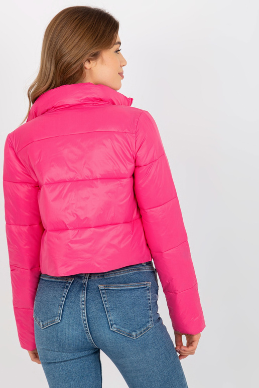 Růžová krátká přechodná prošívaná... Růžová krátká přechodná prošívaná...