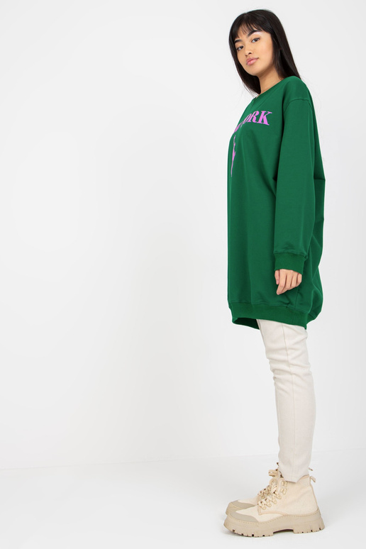 Bluza VI-BL-3212.15X D.ZELENÁ/FIALOVÁ Bluza VI-BL-3212.15X D.ZELENÁ/FIALOVÁ