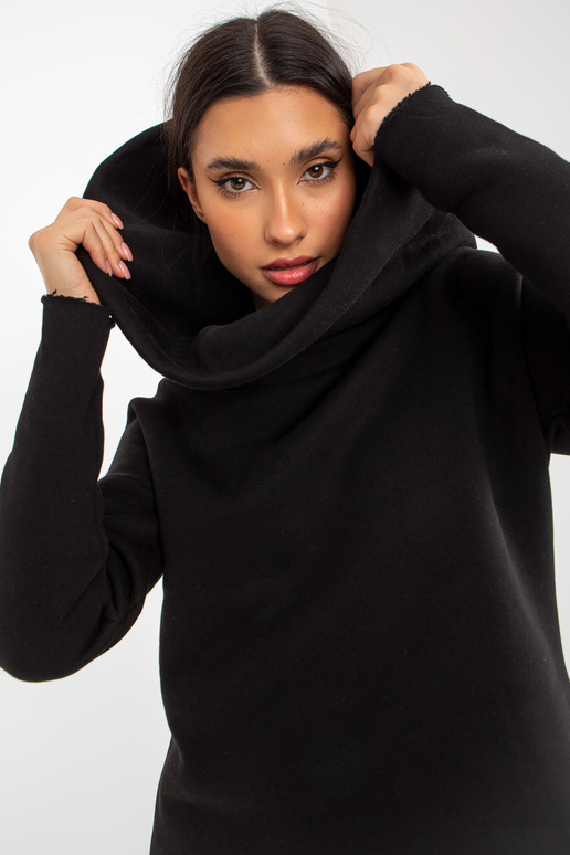 Černá základní mikina s oversize mikinou
