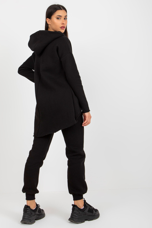 Černá základní mikina s oversize mikinou