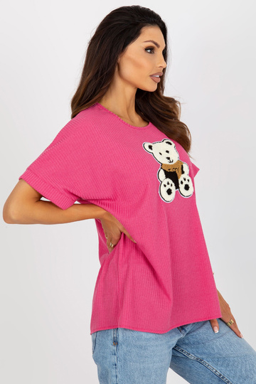 Fuchsiová žebrovaná... 2