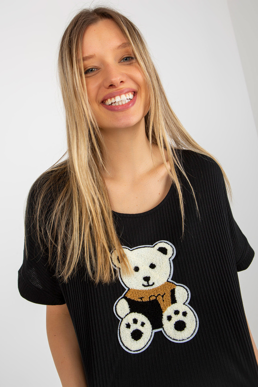 Černá dámská oversize halenka s...