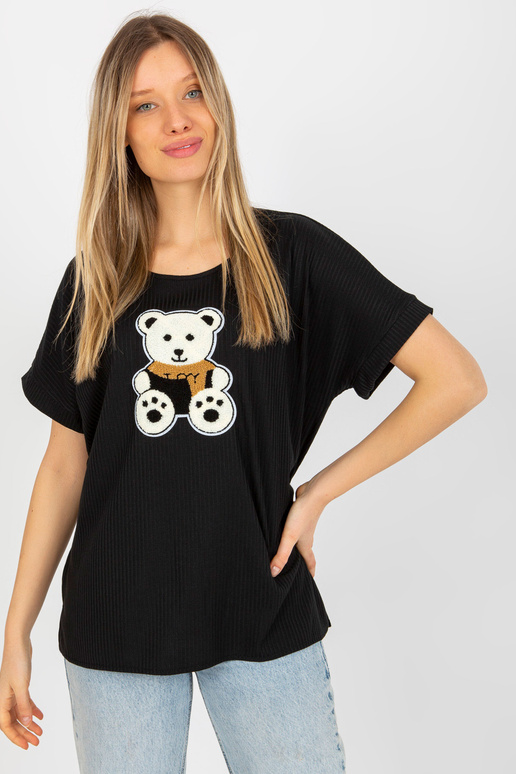 Černá dámská oversize halenka s...