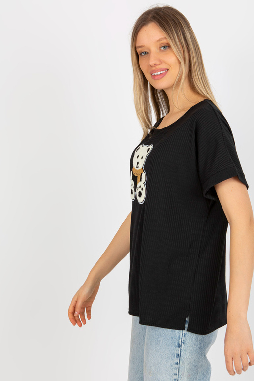 Černá dámská oversize halenka s...