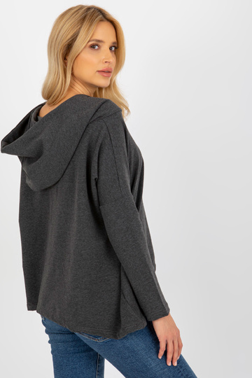 Tmavě šedá asymetrická...