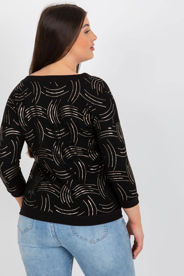 Černá halenka plus...