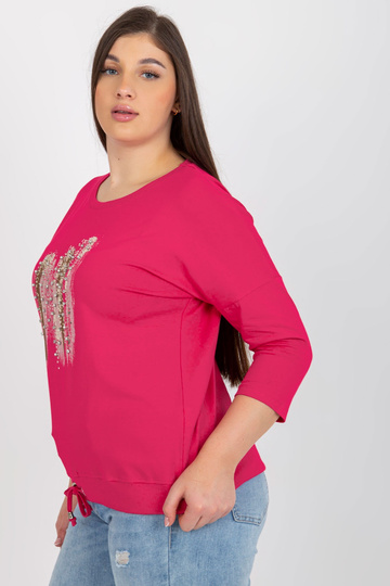 Fuchsiová dámská halenka...