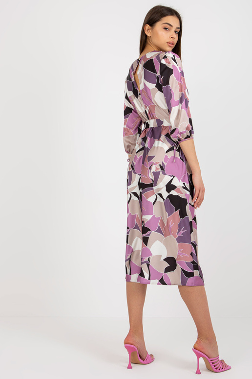 Fialové koktejlové šaty se...