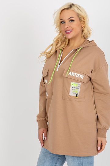 Camel delší mikina plus... 2