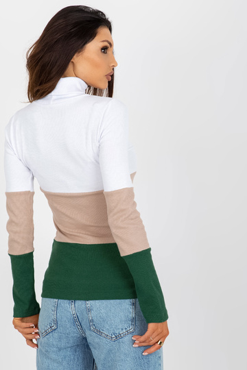 Bílo-béžová dámská basic... 2