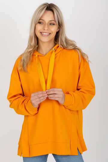 Tmavě žlutá mikina s kapucí... 2