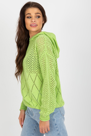 Světle zelený prolamovaný...