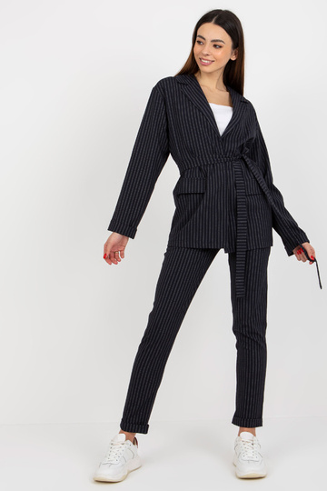 Tmavě modrý elegantní sako... 2