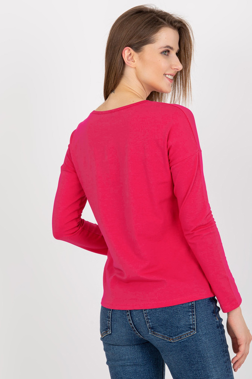 Dámská fuchsiová základní bavlněná... Dámská fuchsiová základní bavlněná...