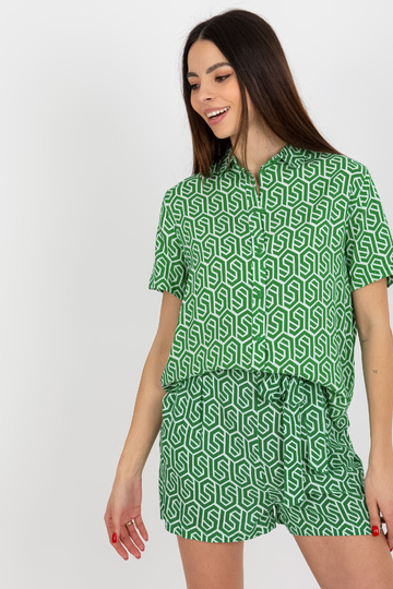 Zelená triková halenka s... 2