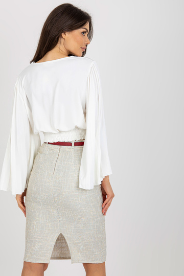 Ecru zavinovací společenská...