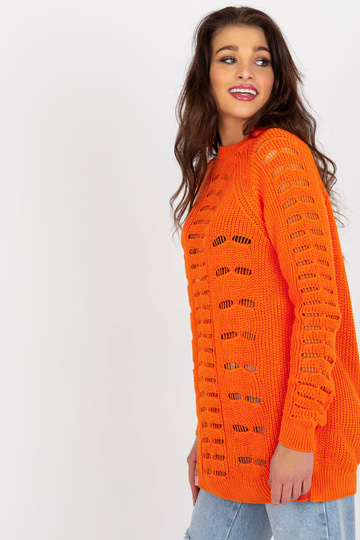 Oranžový dámský oversize...
