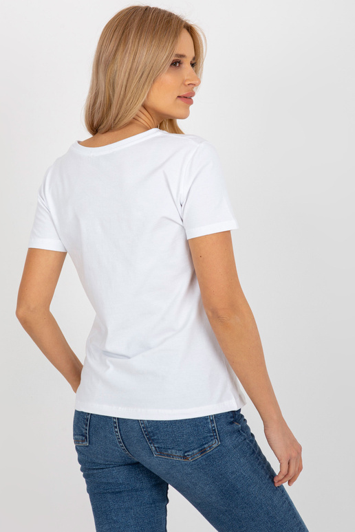 Bílé a růžové tričko s potiskem hvězd... Bílé a růžové tričko s potiskem hvězd...