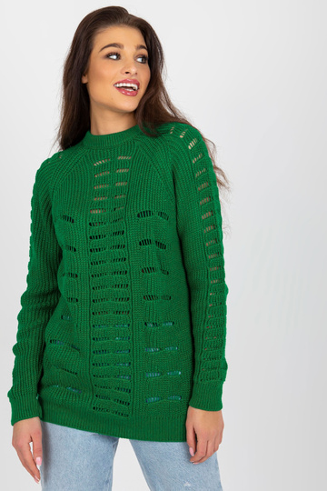 Zelený dlouhý oversized... 2