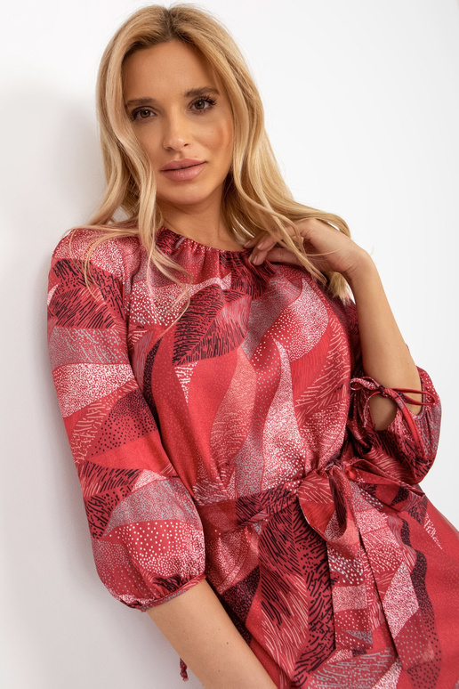 Vínové koktejlové midi šaty s...