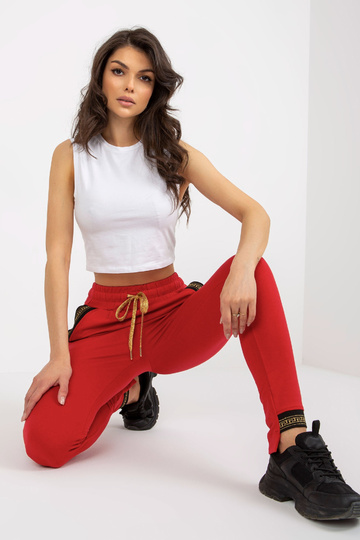 Červené dámské tepláky s... 2