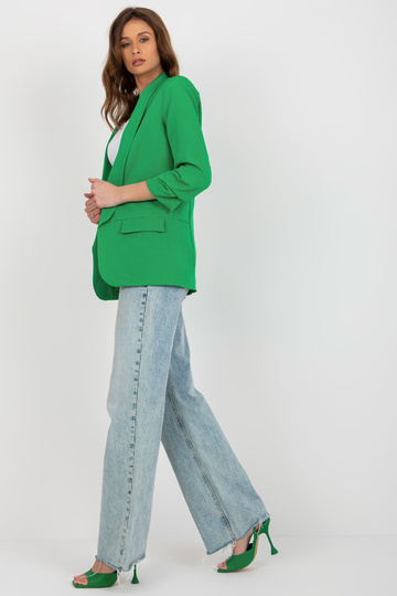 Zelená dámská bunda s...