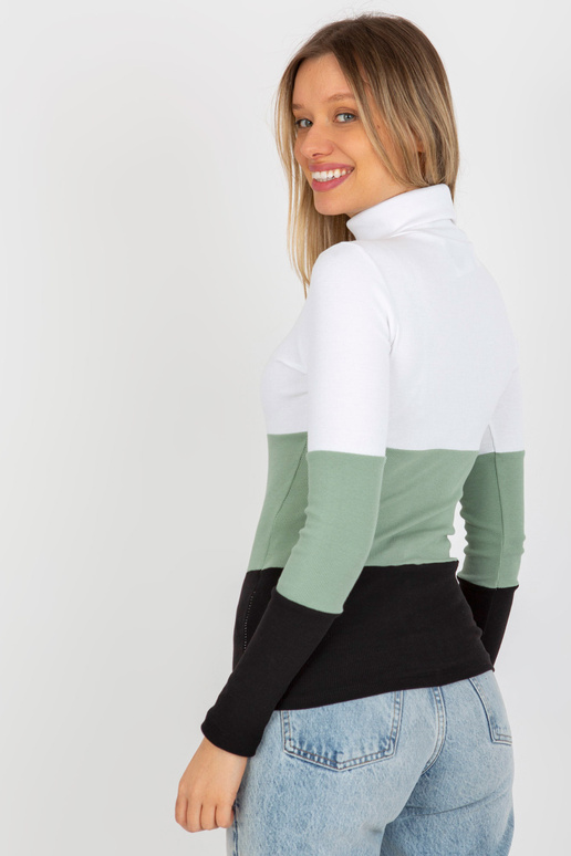 Ecru-černá vypasovaná základní...