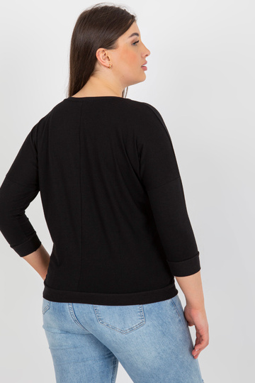 Černá dámská halenka větší...