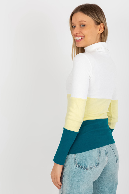 Bavlněná halenka z ecru-mořské bavlny...