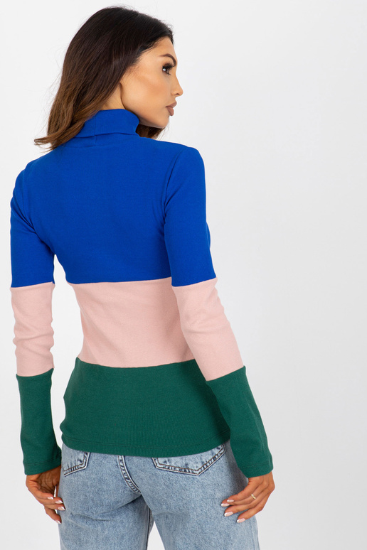 Kobaltová tmavě zelená žebrovaná...