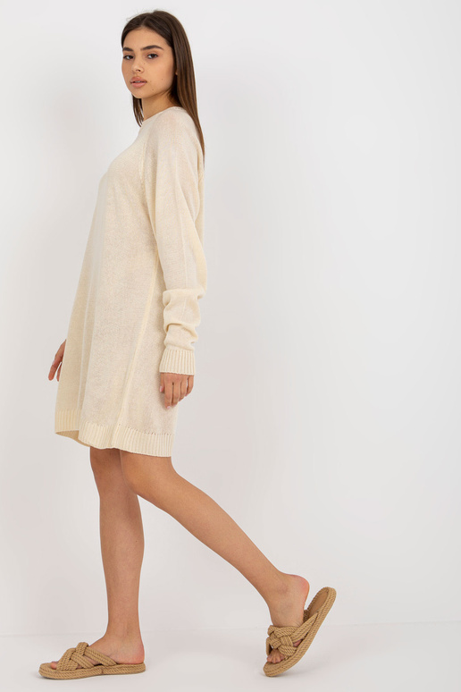 Světle béžové oversize letní pletené...